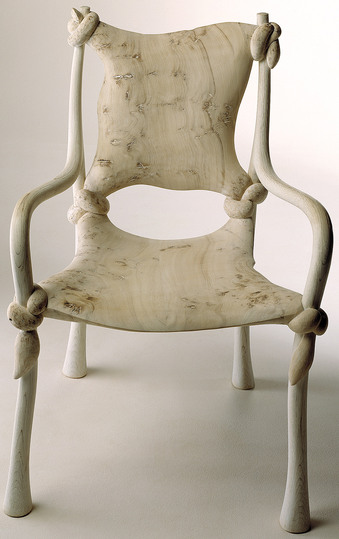 Chairs: Knot chair by John Makepeace