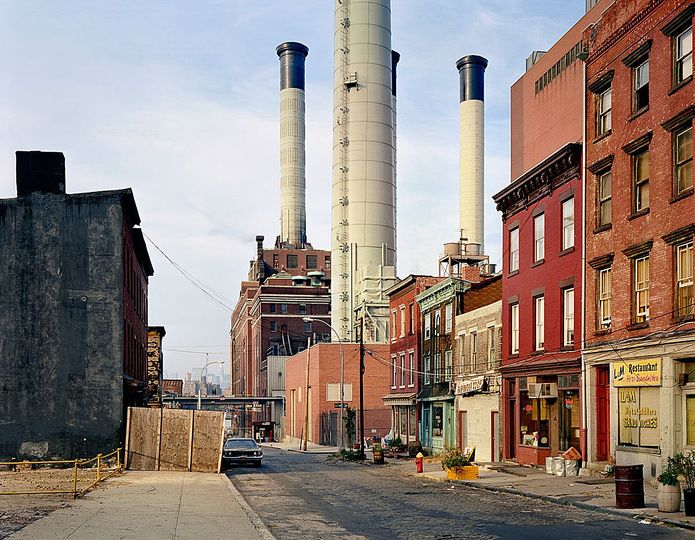 Wayne Sorce:  Urban Color: Vinegar Hill, New York, 1985