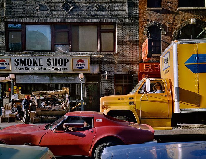 Wayne Sorce:  Urban Color: Varick Street, New York, 1984