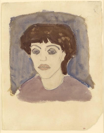 Modigliani: Your real duty is to save your dream: Portrait of Maud Abrantès
1908
Watercolour with traces of black crayon 41 x 32 cm
Courtesy: Richard Nathanson, London