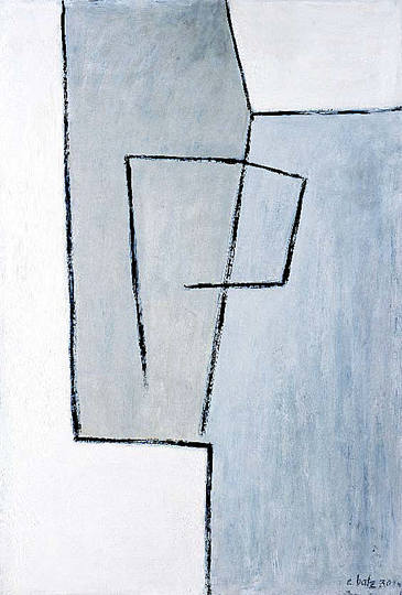 Bauhaus: Photography and Painting: Eugen Batz, Angular, from the painting class with Paul Klee, 1930