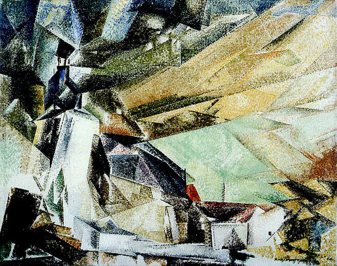 Bauhaus: Photography and Painting: Lyonel Feininger, Dröbsdorf, 1927