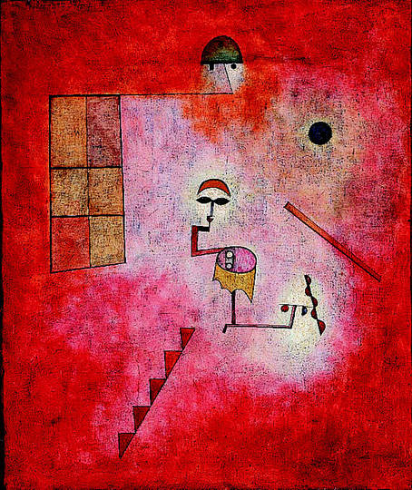 Bauhaus: Photography and Painting: Paul Klee, Magic Trick, 297 (Omega 7), 1927