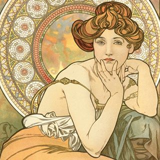 alphonse mucha: 